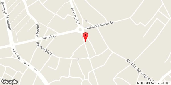 موقعیت برنج فروشی روی نقشه