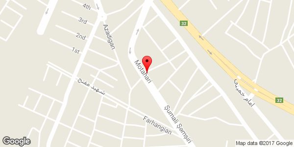 موقعیت مجموعه رستوران و تالار طبقاتی وصال روی نقشه