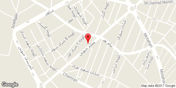 موقعیت غزل موزیک روی نقشه