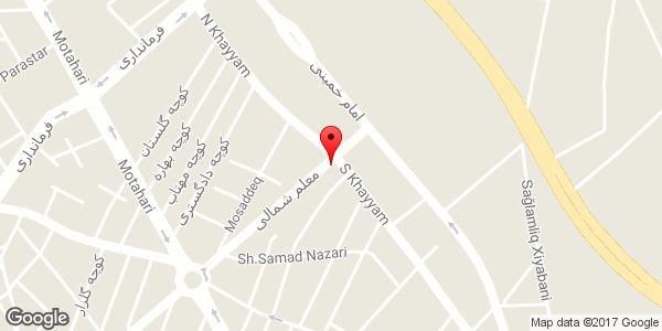 موقعیت فروشگاه خاتون روی نقشه