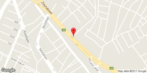 موقعیت سپر سازی نوین صنعت علی روی نقشه