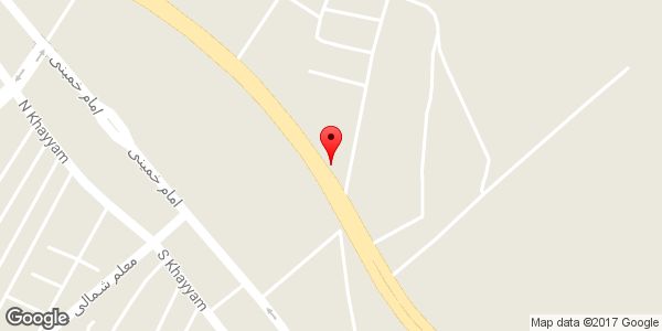 موقعیت جوشکاری و درب و پنجره سازی ناصر نوری روی نقشه