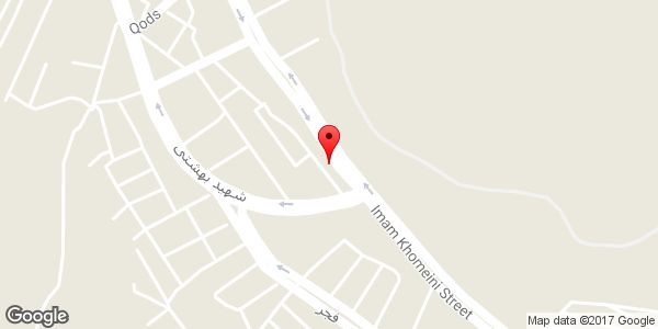 موقعیت شیر آلات و رنگ فرزاد روی نقشه