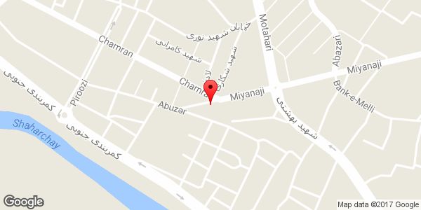 موقعیت الکترو تکنیک بهمن روی نقشه