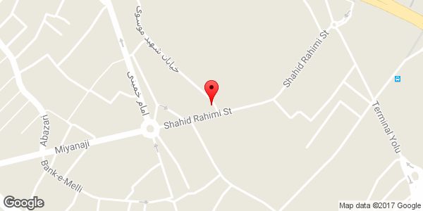 موقعیت تعمیرگاه دوچرخه روی نقشه