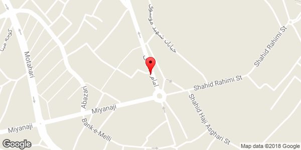 موقعیت سپهر کامپیوتر / نمایندگی شاتل روی نقشه