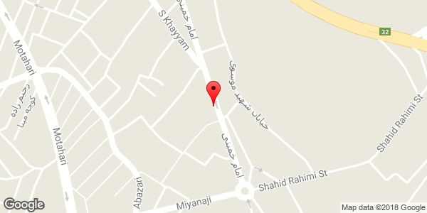 موقعیت عینک دیدار روی نقشه