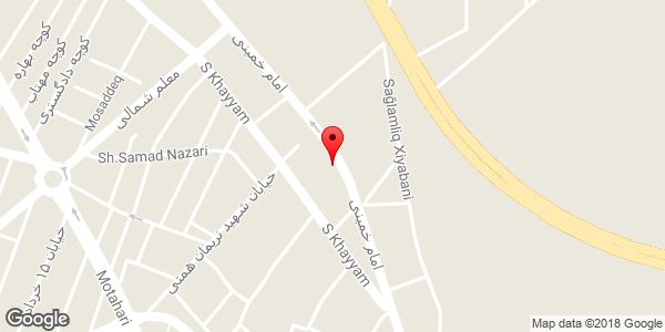 موقعیت بانک رفاه کارگران روی نقشه