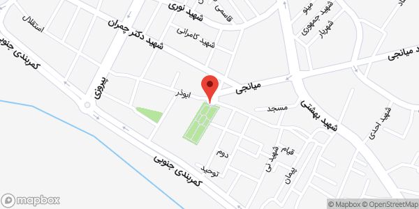 موقعیت شیر هیدرانت ۱-۲۶-۱ روی نقشه