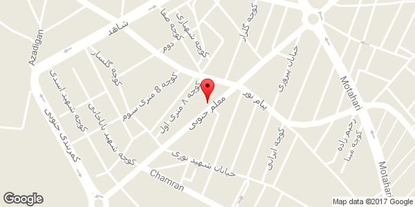 موقعیت رینگ و لاستیک مجیدی روی نقشه