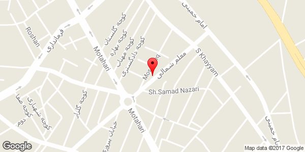 موقعیت لوازم آرایشی و بهداشتی آرایشیک روی نقشه