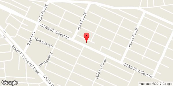 موقعیت نانوایی روی نقشه