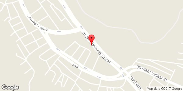 موقعیت برق اتومبیل میلاد روی نقشه