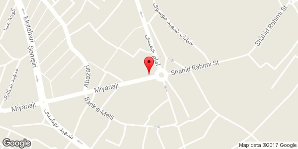 موقعیت موسسه اعتباری ثامن (شعبه میدان آزادی) روی نقشه