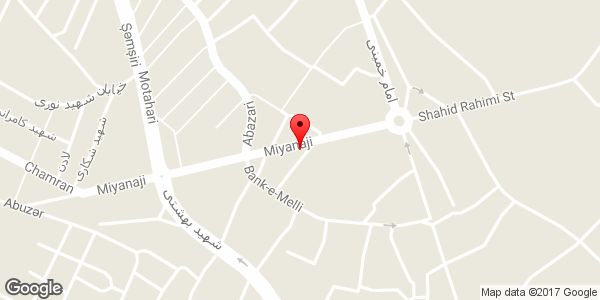 موقعیت بیمه سرمد نمایندگی کاظمی روی نقشه