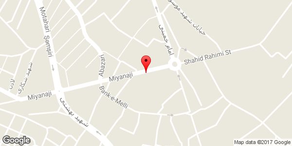 موقعیت دفتر وکالت علی خجسته فر وکیل پایه یک دادگستری روی نقشه