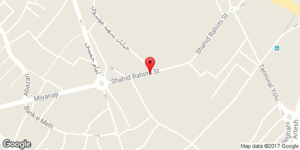 موقعیت بورس فرش علیرضا روی نقشه