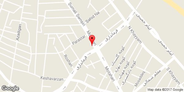 موقعیت فروشگاه لباس زنانه روی نقشه