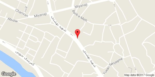 موقعیت گالری مبل اِروس روی نقشه