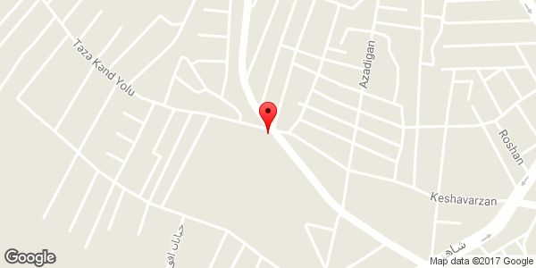 موقعیت سوپر مارکت به‌شاپ روی نقشه