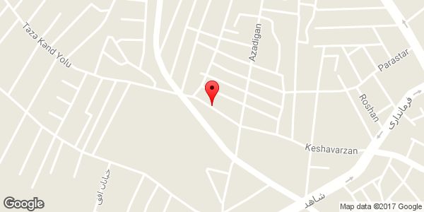 موقعیت پوشاک کودکان رولان روی نقشه