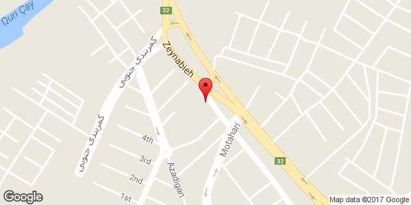 موقعیت اتو سرویس محمد زیدی روی نقشه