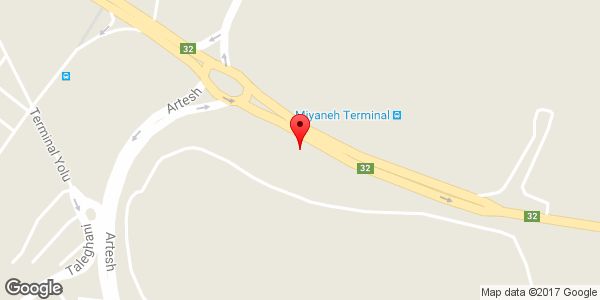 موقعیت نمایندگی باطری پاکدل روی نقشه