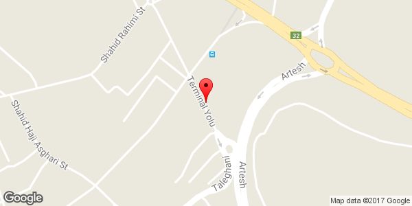 موقعیت کرکره سازی نور چشمه روی نقشه