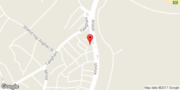 موقعیت اگزوز سازی و صافکاری فردین روی نقشه