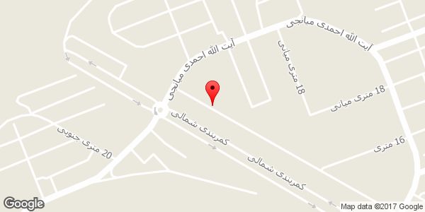 موقعیت سوپر مارکت و لبنیات فروشی روی نقشه