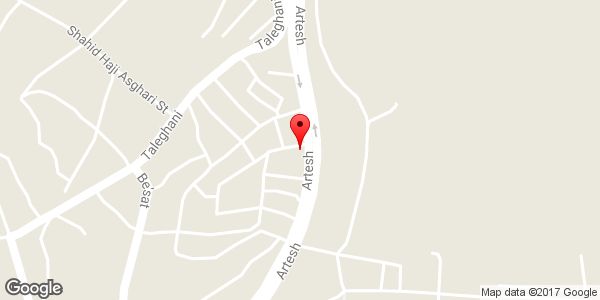 موقعیت سوپر مارکت روی نقشه