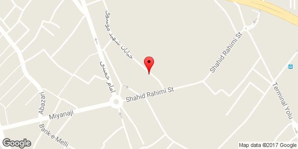 موقعیت سالن زیبایی ماه رویان روی نقشه