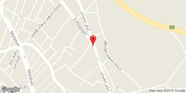 موقعیت لوازم تحریر روی نقشه