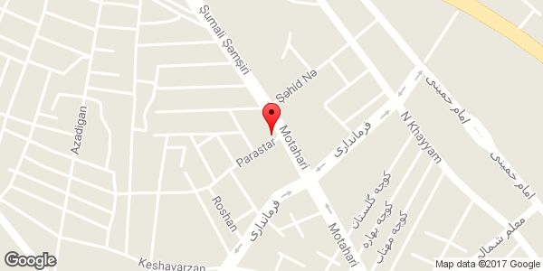 موقعیت مرکز آموزش بهورزی روی نقشه