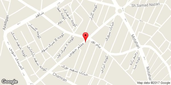 موقعیت اسپرت دولتی زنون روی نقشه