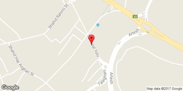 موقعیت سازمان آتش نشانی و خدمات ایمنی شهرداری میانه روی نقشه