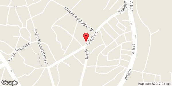 موقعیت خیاطی رضائی روی نقشه