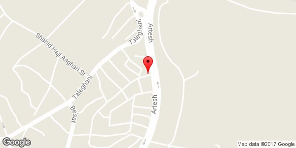 موقعیت باطری سازی سپهر روی نقشه