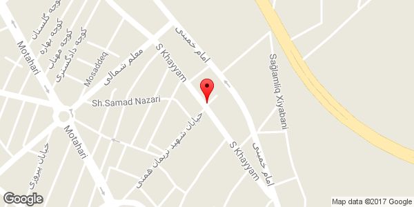 موقعیت اتحادیه شرکت های تعاونی روستایی میانه روی نقشه