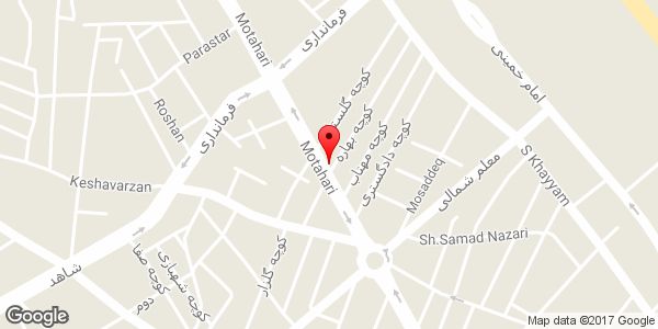 موقعیت دفتر فنی مهندسی مهندس میلاد چراغی روی نقشه