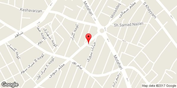 موقعیت دوچرخه سازی قربانی روی نقشه