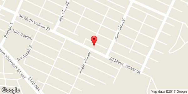 موقعیت پوشاک گلپوش روی نقشه