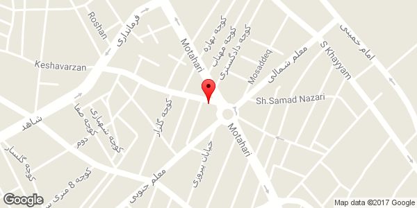 موقعیت خدمات کامپیوتری چاپیران روی نقشه