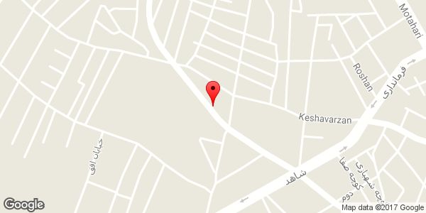 موقعیت آبسردکن روی نقشه