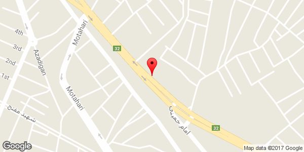 موقعیت اتو گالری آسیا (علی جعفری) روی نقشه