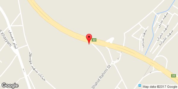 موقعیت سنگ فروشی سرابی روی نقشه