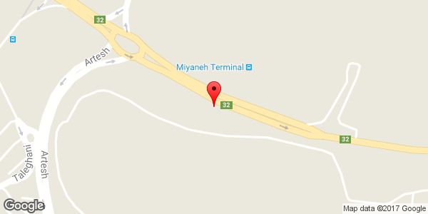 موقعیت سوپر مارکت رضا روی نقشه