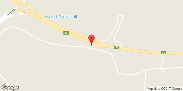 موقعیت جوشکاری و تراشکاری ارسلان پاشایی روی نقشه