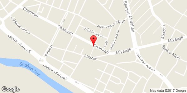 موقعیت فروشگاه پوشاک زنانه روی نقشه