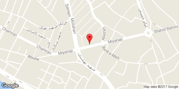 موقعیت باجه بانک ملی اداره آموزش و پرورش روی نقشه